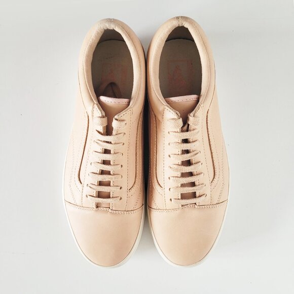 Vans Old Skool Veggie Tan Leather Sneakers - Size 8.5 - Picture 4 of 11